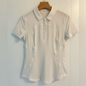 Lululemon quick  dry golf shirt size 4